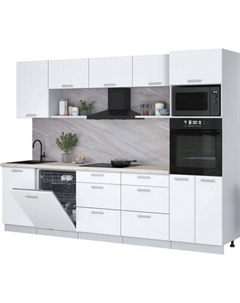 Кухонный гарнитур Интерлиния Мила Лайт 2.9-ПМ1