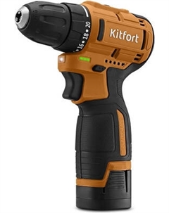 Аккумуляторная дрель-шуруповерт Kitfort КТ-6504