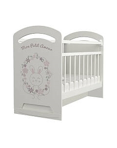 Детская кроватка VDK Mon Amur колесо-качалка с маятником Vdk