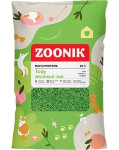 Наполнитель для туалета ZOONIK Тофу / 06273 Зооник