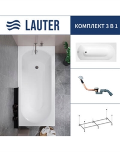 Ванна акриловая Lauter Haven 170 / 21202007