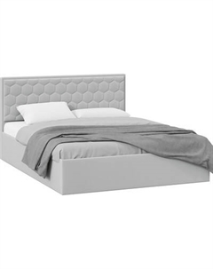 Двуспальная кровать ТриЯ Порто Универсальная с ПМ и заглушиной 180x200 Трия
