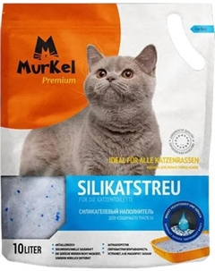 Наполнитель для туалета Murkel Силикагелевый / MR-016