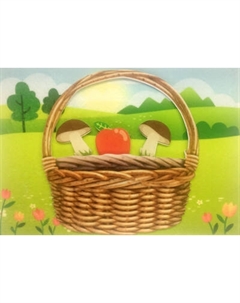 Развивающая игра Учитель-Канц Математическое лукошко с развивающими карточками / 4680088318028 Учитель-канц