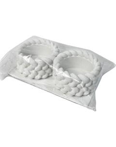 Набор подсвечников Ozarich Плетенка гипсовый / ГП2