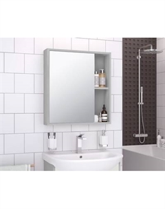 Шкаф с зеркалом для ванной Runo Эко 52