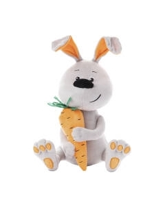 Мягкая игрушка ДуRашки Заяц и Морковка / MT-MRT-D04202305-24 Дуrашки