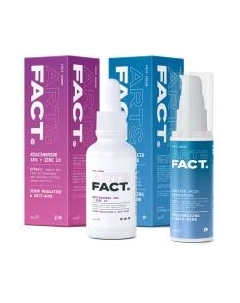 Набор косметики для лица Art&Fact Niacinamide 10% + Zinc 1% Крем 50мл+Сыворотка 30мл Art&fact