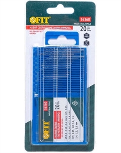 Набор сверл FIT HSS Полированные микро / 36360 Fit