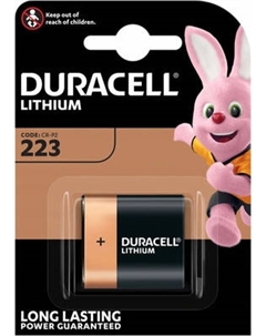 Батарейка Duracell Photo CR-P2\223 Lithium 6V