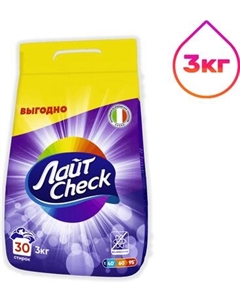 Стиральный порошок Лайт Check 3кг Лайт check
