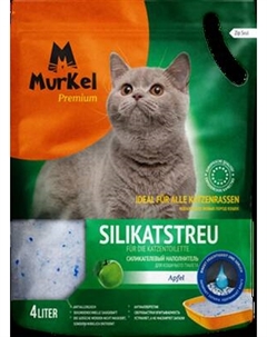 Наполнитель для туалета Murkel Силикагелевый / MR-008