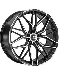 Литой диск LS wheels FlowForming RC101 19x9" 5x120мм DIA 74.1мм ET 48мм BKSF Ls wheels