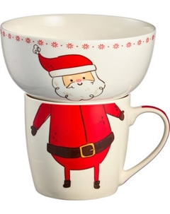 Набор столовой посуды Lefard Дед Мороз 260-1065