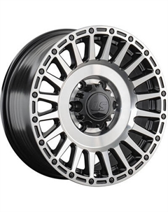 Литой диск LS wheels FlowForming RC95 17x8" 6x139.7мм DIA 100.1мм ET 36мм BKSF Ls wheels