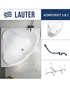 Ванна акриловая Lauter Riviera 150x150 / 21050150