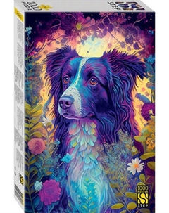 Пазл Step Puzzle Акварельный пёс Step puzzle