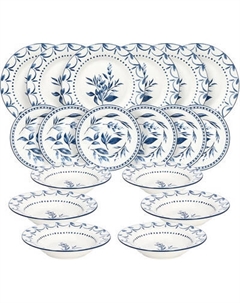 Набор тарелок Tognana New Olimpia Blue Loira ON070186128