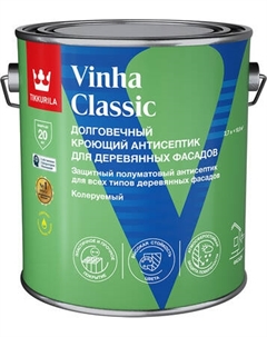 Антисептик для древесины Tikkurila Vinha Classic VVA