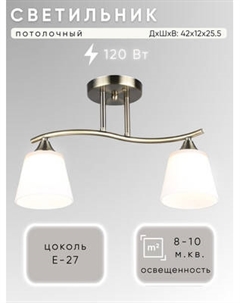 Потолочный светильник Aitin-Pro НПБ 02-2x60-101 / N6581/2 Aitin-pro