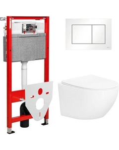 Унитаз подвесной с инсталляцией Lauter Sulzdorf + TECE Kit 9400413