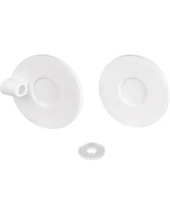 Заглушка для профиля Arlight ARL-MonLIGHT-ROUND-40-CAP-SIDE-L-SET-WH / 048838