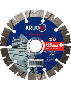 Отрезной диск алмазный Krugo Master 81051250250