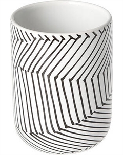 Стакан для зубной щетки и пасты Fresh Code Lines / 74999 Fresh code