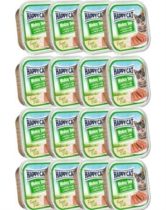 Влажный корм для кошек Happy Cat Minkas Duo Паштет из птицы и ягненка Happy cat