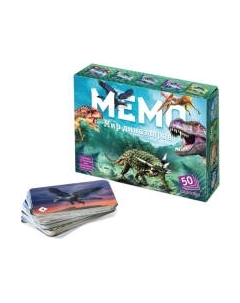 Настольная игра Нескучные игры Мемо Мир динозавров / 8083