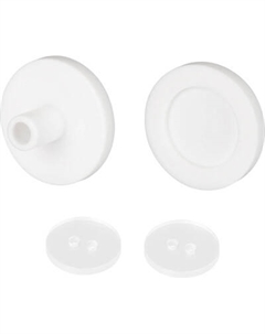 Заглушка для профиля Arlight MOONLIGHT-ROUND-30-CAP-SET-WH / 051300