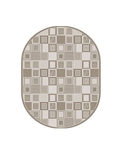 Коврик Белка Флурлюкс Сизаль Овал 51304 50522