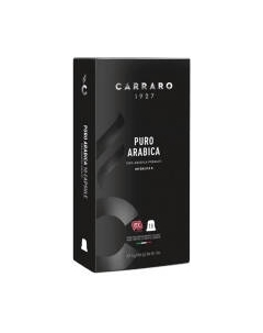Кофе в капсулах Carraro Puro Arabica стандарта Nespresso