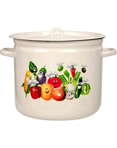 Кастрюля Лысьвенские эмали Веселые овощи С-1624/4ЖмЭК