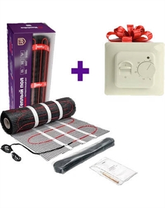 Теплый пол электрический Nunicho Etalon SHP 900Вт с терморегулятором RТС 70.26