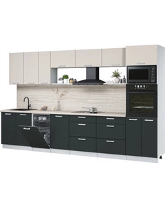 Кухонный гарнитур Интерлиния Мила Лайт 3.5-ПМ3