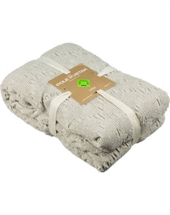 Плед Pole Kvetak (Беларускі лён) 170x220 23С177-ШР/у/л.с.уп. Pole kvetak (беларускі лён)