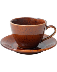 Чашка с блюдцем AksHome Opalus 200мл Akshome