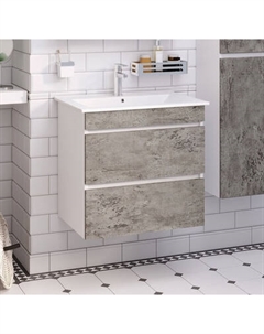 Тумба под умывальник Runo Манхэттен 75