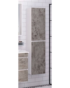 Шкаф-пенал для ванной Runo Манхэттен 35