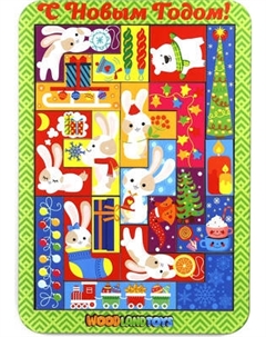 Развивающая игра WoodLand Toys С Новым Годом Тетрис / 9293864 Woodland toys