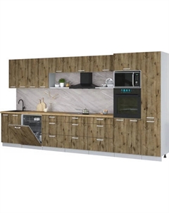 Кухонный гарнитур Интерлиния Мила Лайт 4.0-ПМ1