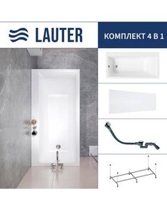 Ванна акриловая Lauter Seraphina 170x80 / 2112170L