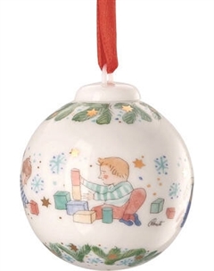 Шар новогодний Hutschenreuther Christmas games Кубики / 02252-727499-27939