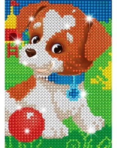 Набор алмазной вышивки Школа талантов Веселая собачка / 5094455
