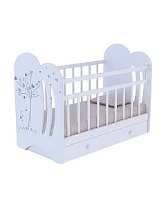 Детская кроватка VDK Wind Tree с маятником и ящиком Vdk