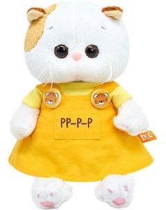 Мягкая игрушка Budi Basa Кошечка Ли-Ли Baby в сарафане с тигрятами / LB-147 Budi basa