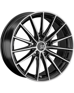 Литой диск LS wheels FlowForming RC63 18x8" 5x112мм DIA 66.6мм ET 40мм BKF Ls wheels