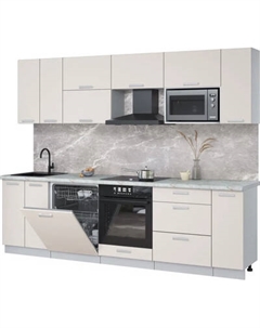 Кухонный гарнитур Интерлиния Мила Лайт 2.7-ПМ2