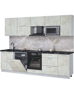 Кухонный гарнитур Интерлиния Мила Лайт 2.8-ПМ2